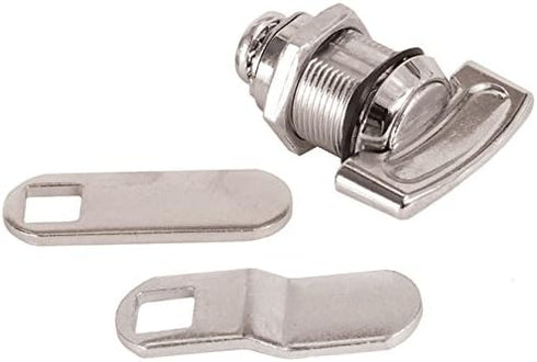 RV Designer L528, Non-Locking Compartment Lock, Thumb Turn, Weather Resistant, 1-1/8 inch, Outdoor Hardware, Beige...