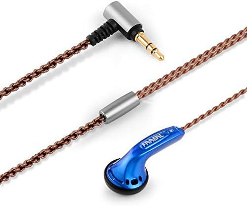 FAAEAL Headphones Iris 2.0 Without Mic Version,Wired Earphones with 3.5mm Plug,Durable Wired Ear Buds with Dynamic Crystal Clear Sound,Good Bass E...