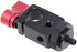 CAMVATE Single Rod Clamp 15mm with 1/4" Mount Screw Adapter (M5 Rotating Knob-Red) - 0866...