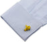 Submarine Yellow Sub Pair Cufflinks in a Presentation Gift Box & Polishing Cloth...