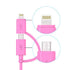 Apple MFi Certified 2 in 1 iPhone Charger Lightning Cable and Micro USB to USB Charger Cord, Compatible iPhone X, 8, 8 Plus,7 Plus, Android Data C...