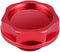 Oil Filler Cap, Aluminium Alloy Oil Filler Cover Engine Fuel Tank Cap for Honda Car(red)...