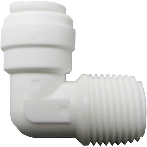 Watts PL-3008 Aqualock Push Male Elbow, 1/4-inch by 1/8-inch...