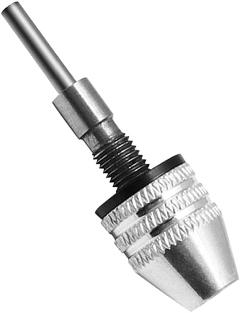 Keyless Drill Chuck Conversion Tool Hex Shank Keyless Chuck to Hold 0.3-6.5mm Drill Bits Milling Cutters for Electric Screwdriver Drill Adapter (0...