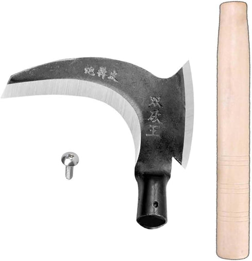 Scythe Tool?Sickle Garden Tool?Scythe Weapon,Long Handle Sickle...
