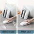 HURRISE Handheld Crumb Sweeper, Handy Rolling Bed Sweeping Brush, Crumb Brush, Reusable Home Soft Hair Debris Collector for Table Bed Sheet Clothe...