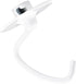 Coated Dough Hook for KitchenAid Mixer - K45DH Replacement Attachment for KitchenAid K45 K45SS KSM90 KSM150 Tilt-Head Stand Mixers, 4.5/5.0 Quart ...