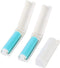 3Pcs Reusable Lint Roller Folding Washable Travel Sticky Dust Picker Cleaner Remover Brush with Cover for Clothes Car Seats Pet Hair Debris(Blue)...