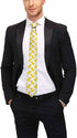 White Pigeon Men's Ties Jesus Cross On Black Neck Tie Business Wedding Formal Fashion Necktie...