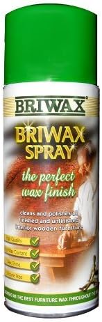 Clear Briwax Spray Surface Shine Polish Coat Finish 13.5oz...