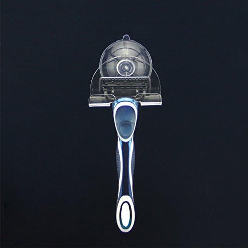 Suction Razor Holder, AOCOKCO Thick Suction Cup Hook Transparent Reusable Hook Super Heavy Duty Razor Holder Set of 5...