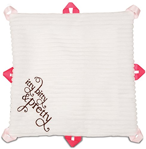 Pavilion Gift Company Lovie Baby Blanket, Strawberry Sundae, 13"...