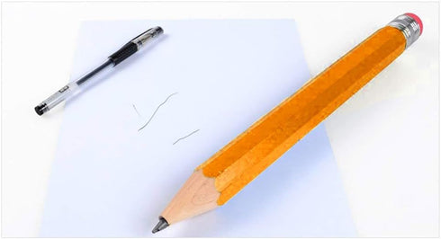 Big Pencils For Kid Giant Wooden Jumbo Pencil So Cool (Yellow)...