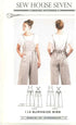 Sew House Seven Burnside Bibs Ptrn Beige...