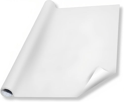 White Board Wall Sticker with Dry Erase Vinyl - Self Adhesive Whiteboard Sticker for School Office & Home - Peel and Stick Whiteboard Paper - Dry ...