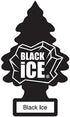 LITTLE TREES Car Air Freshener | Hanging Paper Tree for Home or Car | Black Ice | 12 Pack...