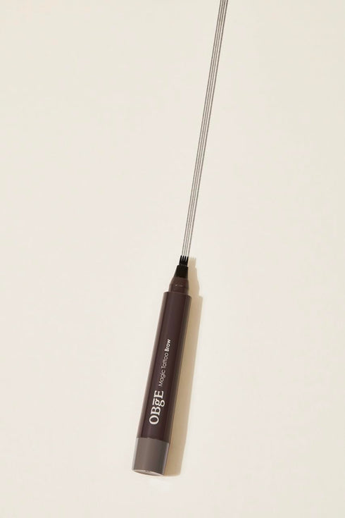 OBgE Magic Tattoo Brow (Natural Gray, 0.1oz) - Fork-Tip Eyebrow Pen for Natural, Long-Lasting Eyebrow Makeup. Water-Resistant, Smudge-Proof Formul...