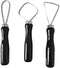 3pcs Sculpture Scraper Knife Carved Sludge Shaper Ceramic Pottery Clay Trimming Big Loop Tools Set...