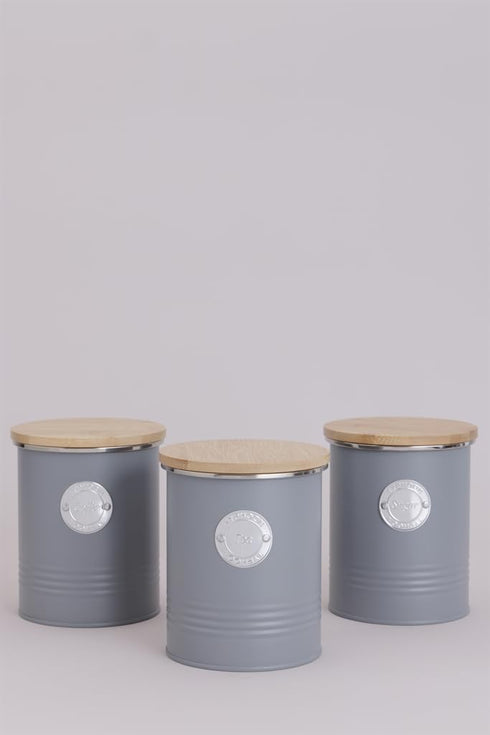 Typhoon Living Collection | 1-Quart Coffee Canister - Grey...