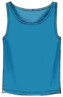 McCall Pattern Company M6973 Men's Tank Tops, T-Shirts and Shorts, Size XN "XLG-XXL-XXXL"...