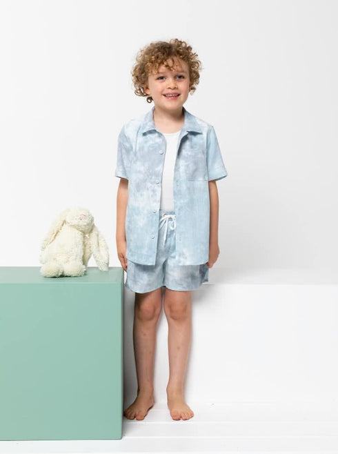 Style Arc Sewing Pattern - Rhys Kids Overshirt...