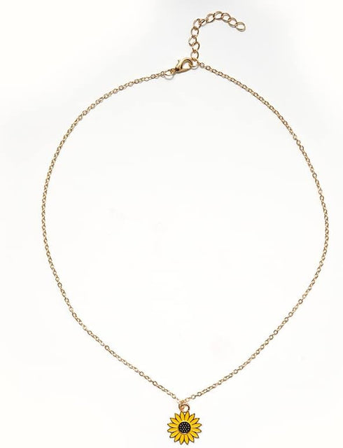 Sunflower Necklace Birthday Christmas Gifts for Niece Daughter Sunflower Necklaces for Women Inspirational Sunflower Pendant Necklace Gifts with M...