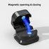 12 Pack Magnetic Cable Clip Clips, Under Desk Cable Management,Hgliagtsmat Adhesive Cord Clip Storage Box for Home Desk Phone Car Wall Desktop Nig...