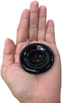 50 mm Large Button 4 Holes Black 15 Pcs for Crafts Making Clothes Sewing and DIY Projects, Scrapbook...