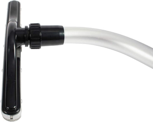 Cen-Tec Systems 60137 14" Commercial Scalloped Felt Hardwood and Polished Floor Vacuum Attachment, Black...