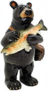 Pacific Giftware Animal World Black Bear Fisherman 6.5 inches Tall Resin Figurine Home Decor...