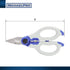MichaelPro MP010025 6" Stainless Electrician Scissors | Heavy Duty Multi-Purpose Shears | Cuts Wires and Soft Cable, Protective Sheath Included...