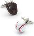 3D Baseball Cufflinks Gloves and Ball Cuff Links Sports Gemelos...