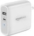 Amazon Basics 68W Two-Port GaN Wall Charger with 1 USB-C (60W) & 1 USB-A Ports (18W) with PD for Laptops, Tablets & Phones (iPhone 15/14/13/12/11/...