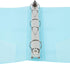 JAM PAPER Plastic 1 inch Binder - Light Blue 3 Ring Binder - Sold Individually...
