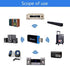 USB Bluetooth Receiver Adapter Wireless Audio Adapter 3.5mm Car Kit Music Receiver for Home/Car Stereo Sound System, Portable Speskers, (Aux in) w...