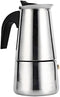 Yosoo Coffee Maker, Stainless Steel Coffee Pot Percolator Stovetop Latte Maker Percolator Stove Top Filter Coffee Maker Pot Easy Clean (200ML 4 Cu...