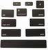 New Replacement Keyboard Keycaps Keys,Full Set of US Replacement Keycaps QWERTY for MacBook Air 13.3" A2179 2019 2020 Year EMC 3302...