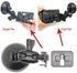 Enhancd Strong Car Windshield Suction Cup Mount for Edge CS and CTS Evolution w/Dual Ball Socket Adapter to Allow Best Viewing Position...