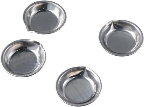 12Pcs Paint Palette for DIY Art Craft Painting, Stainless Steel Mini Metal Paint Tray Pigment Mixing Plate Painting Supplies...