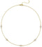 Daisy Flower Choker Necklace 14K Gold Plated Beaded Pearl Choker for Women Jewelry Gifts...