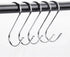 20 PCS S Hooks, Stainless Steel S Hooks for Hanging Kitchenware, Professional S Shaped Hooks for Hanging Pots, Pans, Cups, Plants, Bags, Jeans, To...