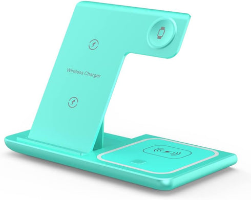 Wireless Charger, 3 in 1 Wireless Charging Station for Apple iPhone/iWatch/Airpods,iPhone 15,14,13,12,11 Series/Pro/Pro Max/XS Max/XR/XS/X/8/Plus,...