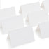 AZAZA 50 Pcs White Blank Place Cards - Textured Table Tent Cards Seating Place Cards for Weddings Banquets Dinner Parties 2.5" x 3.75"...