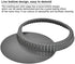 Tart Pan, 9 Inch Tart Pans, Non-Stick Removable Loose Bottom Carbon Steel 9In Tart Pan, The 9.5 Inches at the Top and 9 Inches at the Bottom, With...