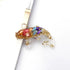 Opexicos 4Pcs Decorative Crystal Gravel Drop Glue Fish Shape Small Ornaments Gift Ornaments Fish Tank Aquarium Pool...