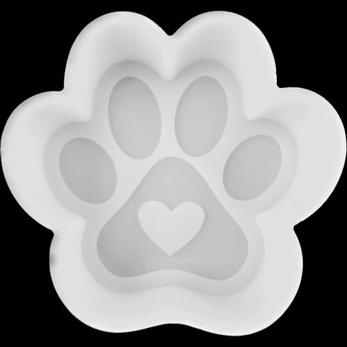 3 Pcs Set Freshie Silicone Mold Car Freshie Mold for Aroma Beads DIY Handmade Freshies Mould (Paw Print + Ribbon + Sea Turtle)...