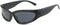 Fashion Y2K Wrap Around Sunglasses for Men Women 2000s Accessories Cool Cyber Glasses Biker Shades Shield (Black Frame-Grey Lens)...