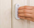 4 Pieces Self-Stick Instant Cabinet Drawer Handle Helper, Auxiliary Kitchen Cabinet Door Window Handle Sticker...