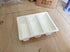 Simple modern Nordic style vertical economy slippers rack space home shoes storage WF (Beige)...