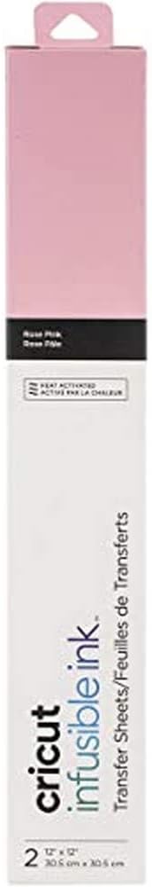 Cricut Infusible Ink Sheets - Sublimation Transfer Paper, (2) 12" x 12" Transfer Sheets & (2) Butcher Paper, Create Designs with Cricut Blanks, Co...